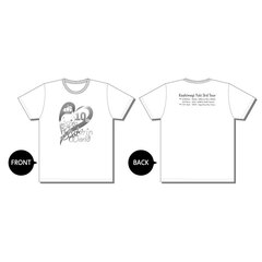 10th YUKIRIN WORLD ツアーTシャツ/ホワイト